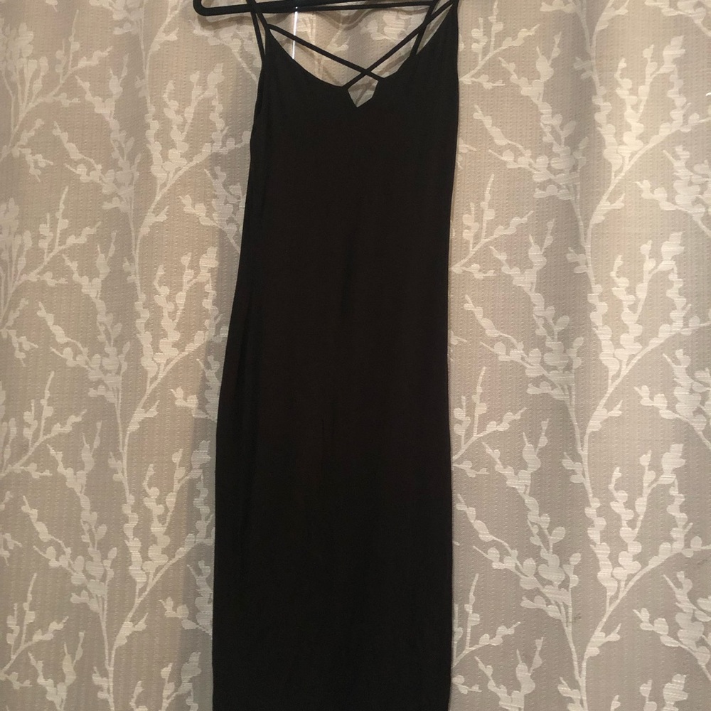 Popular Basics Black Dress